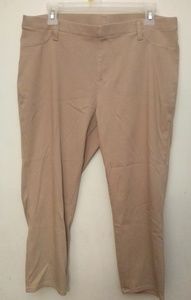 Faded glory khaki leggings - 18/20